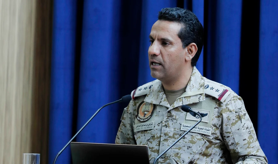 Coalition spokesman Col. Turki Al-Malki said the repot lacks professionalism. (AN photo)