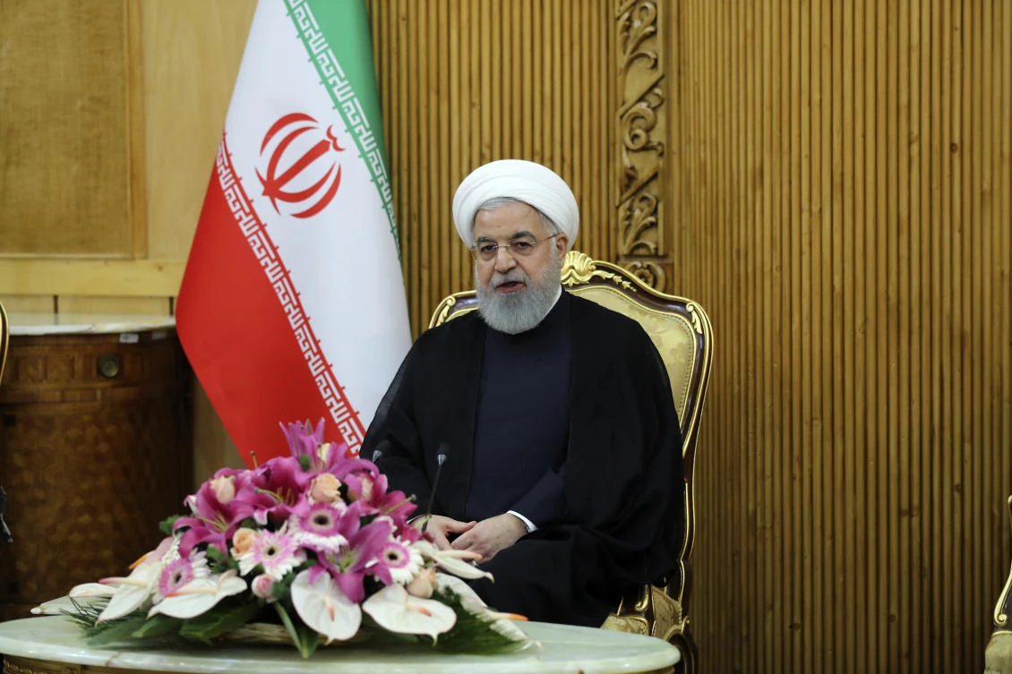 Iran is working on various financial products to stimulate capital markets activity amid economic pressure due to sanctions. (File/AP/Iranian Presidency Office)