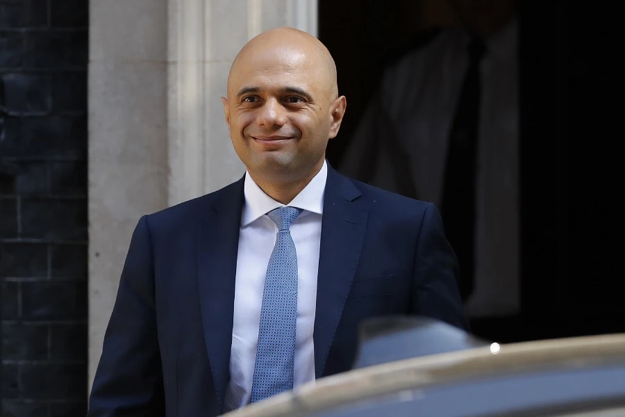 UK interior minister Sajid Javid said there will be a salary threshold for high skilled workers, which will be revealed shortly in the autumn. (AFP)