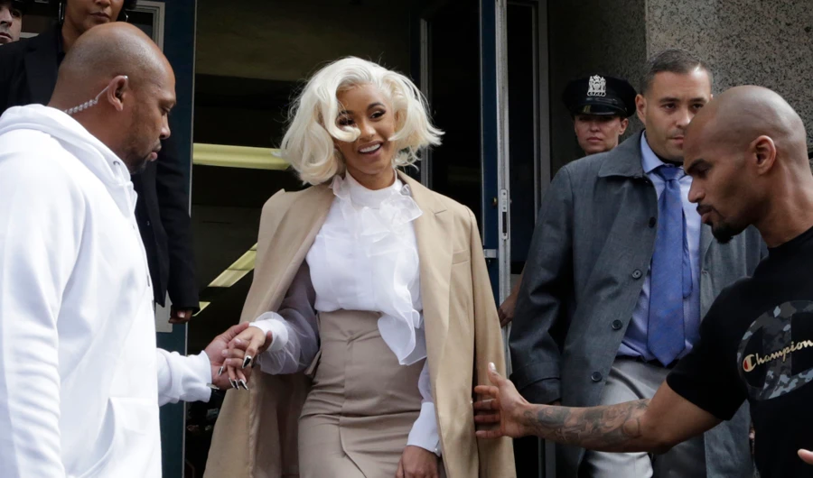 Cardi B charged with assault, endangerment club brawl
