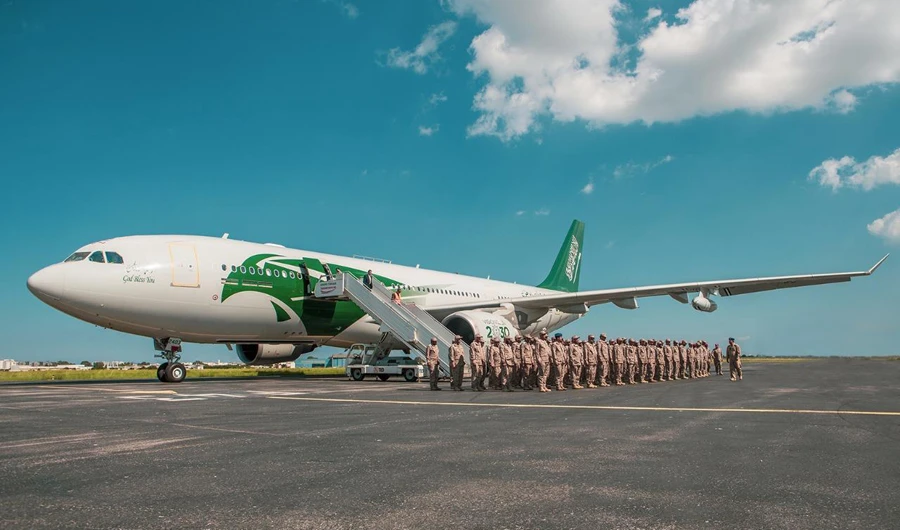The joint exercises aim to share experiences with the Tunisian Air Force. (SPA)