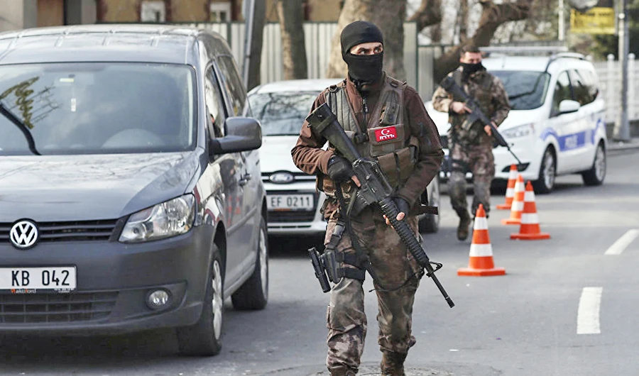 So far, about 216 suspects have been detained in operations across 40 cities. (AP)