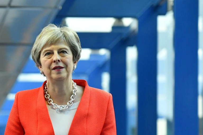 UK PM Theresa May will address accusations of a lack of confidence in Britain’s future, based on the pre-released snippets of her speech to the Conservative Party’s annual conference in Birmingham. (AFP)