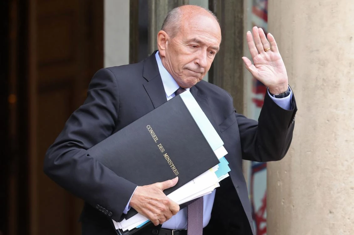 French interior minister quits in new headache for Macron