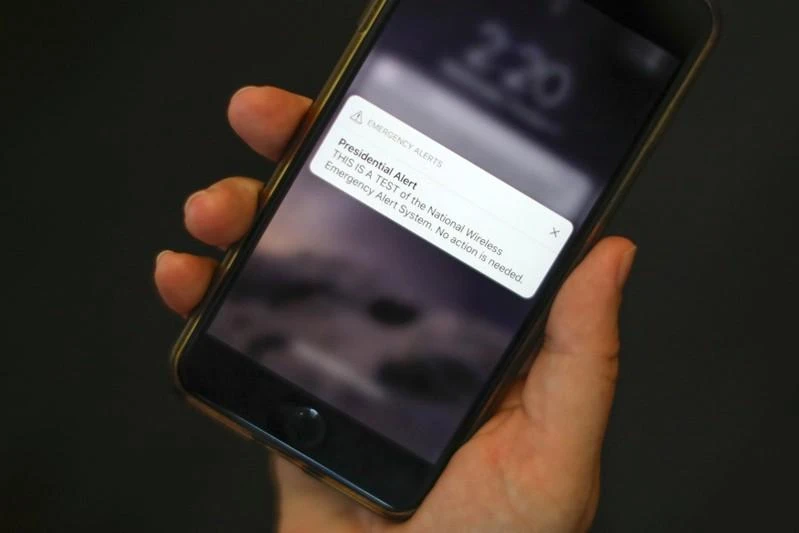 US presidential test alert sets American phones buzzing