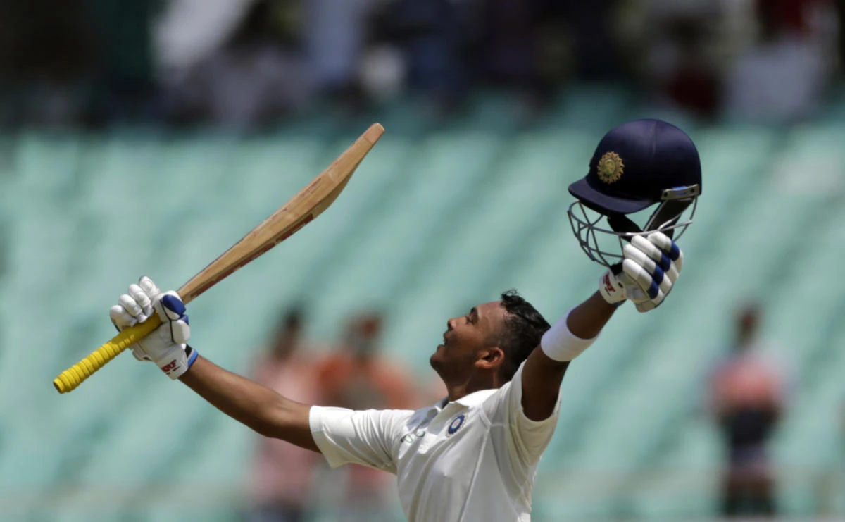 Young gun Prithvi Shaw's debut ton puts India on top against West Indies