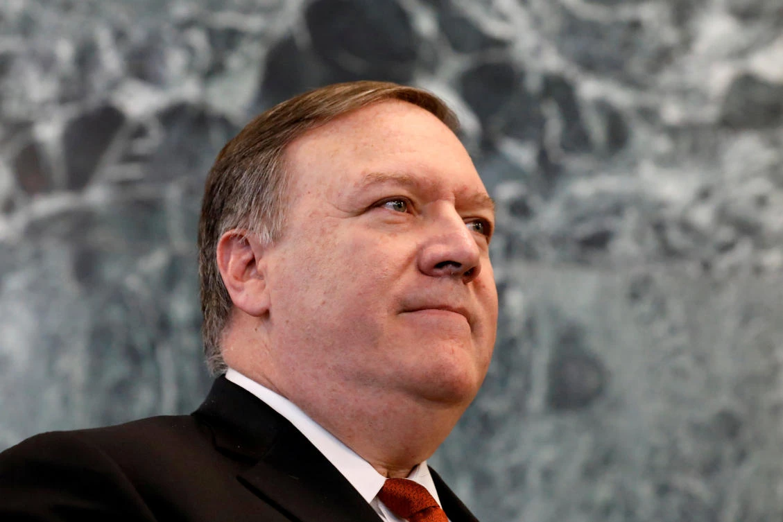 U.S. Secretary of State Mike Pompeo holds a press briefing at U.N. headquarters in New York City, New York, U.S., July 20, 2018. (Reuters)