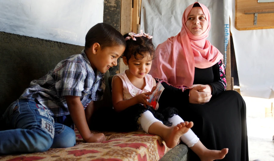 A UN’ official said that the millions who fled Syria need to evaluate for themselves whether it’s safe and feasible to go home. (REUTERS/Aziz Taher)