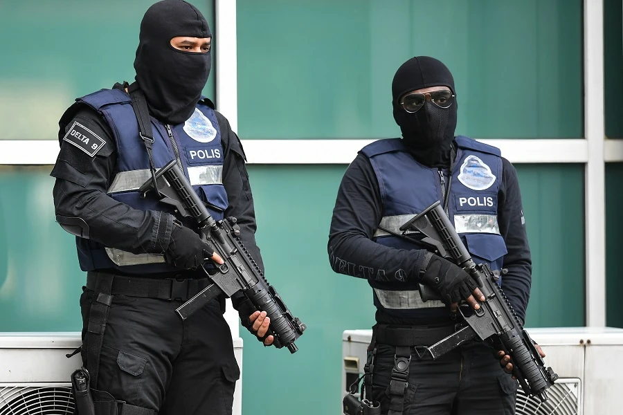 National police chief Mohamad Fuzi Harun says the suspects are connected with an Islamic religious school in Yemen that promotes religious extremism. (File/AFP)