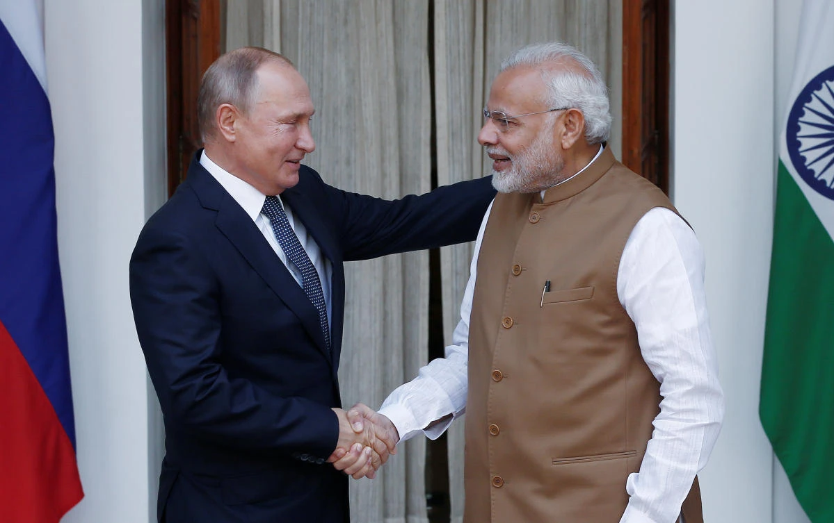 India and Russia signed the $5 billion S-400 deal on Friday at a summit in New Delhi between Indian Prime Minister Narendra Modi and Russia President Vladimir Putin. (Reuters)