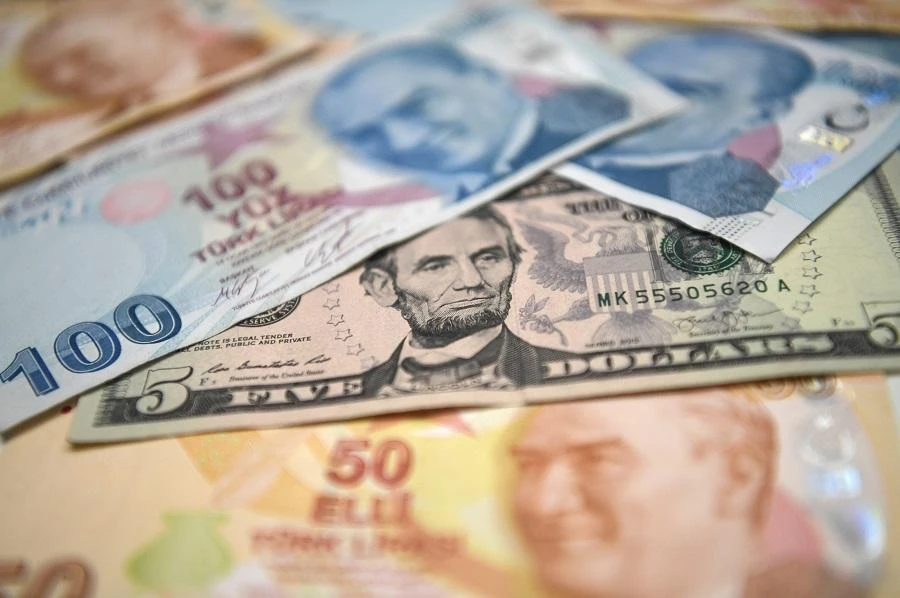 The lira stood at 3.8 against the dollar at the start of the year but has since slumped to 6.15. (AFP)