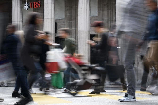 UBS’s trial in France follows a similar judicial process in the US where the bank accepted in 2009 to pay $780 million in a settlement. (AFP)