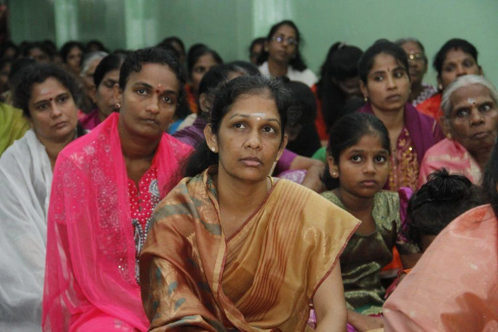 In a speech earlier this year, Tamil lawmaker Vijayakala Maheswaran said people in northern Sri Lanka were safer under the Tigers. (Courtesy Internet)
