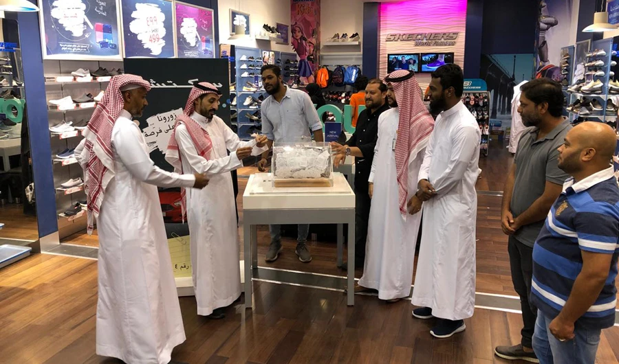 The Western Region draw being held
