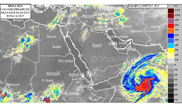 Tropical storm threatens coastal cities of Oman, Yemen