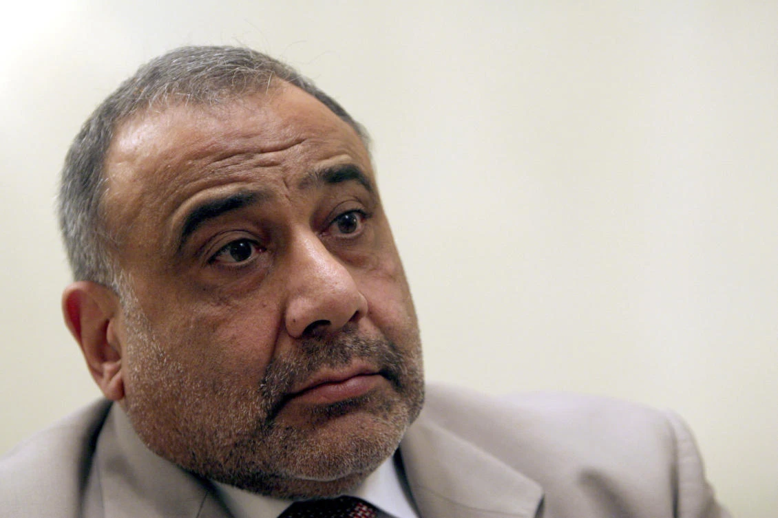 Iraqi PM Adel Abdel Mahdi launched a website where candidates can apply for a ministerial position. (AP)