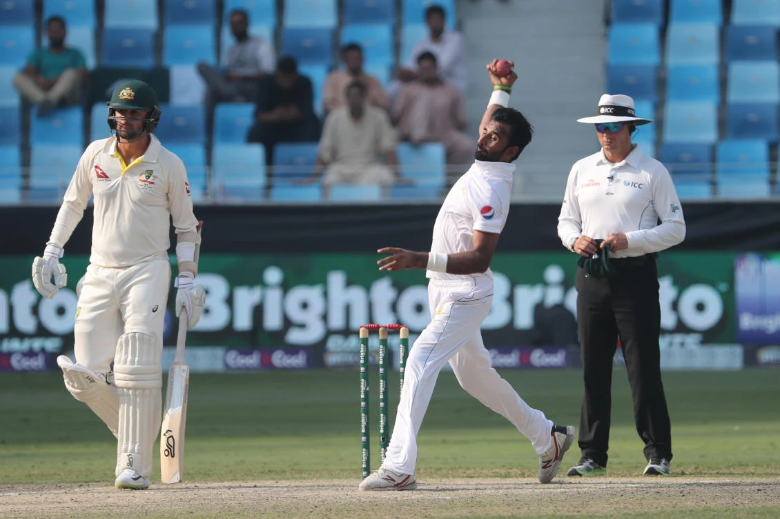 Pakistan’s Bilal Asif dishes out six of the best to leave Australia staring at defeat in Dubai