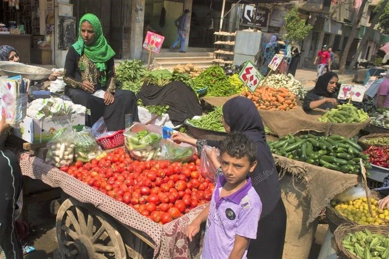 Egypt continues to report massive increases in the prices of fruits and vegetables. (AFP)