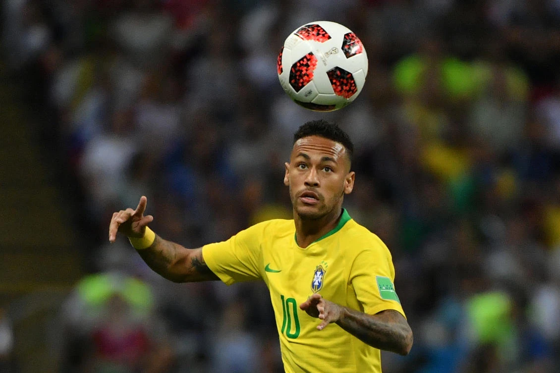 Neymar is set to face the Green Falcons on Friday. (AFP)