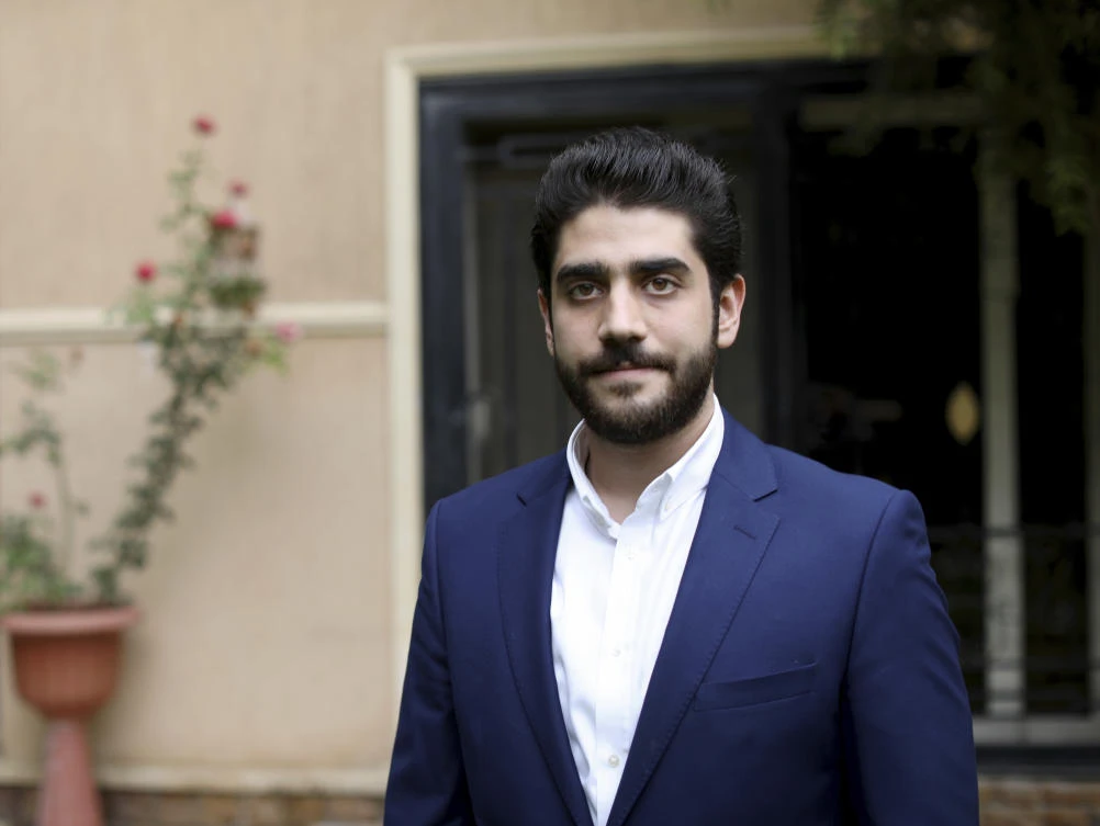 Egyptian authorities detained the youngest son of jailed former President Muhammad Mursi on Wednesday for questioning on charges of spreading “fake news,” then released him on bail. (AP)