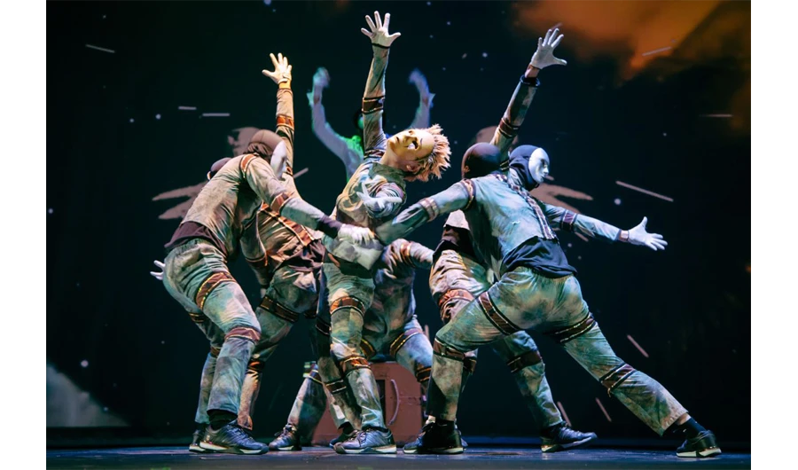 A hip-hop inspired dance to be performed in Riyadh on Sunday. (AN photo)