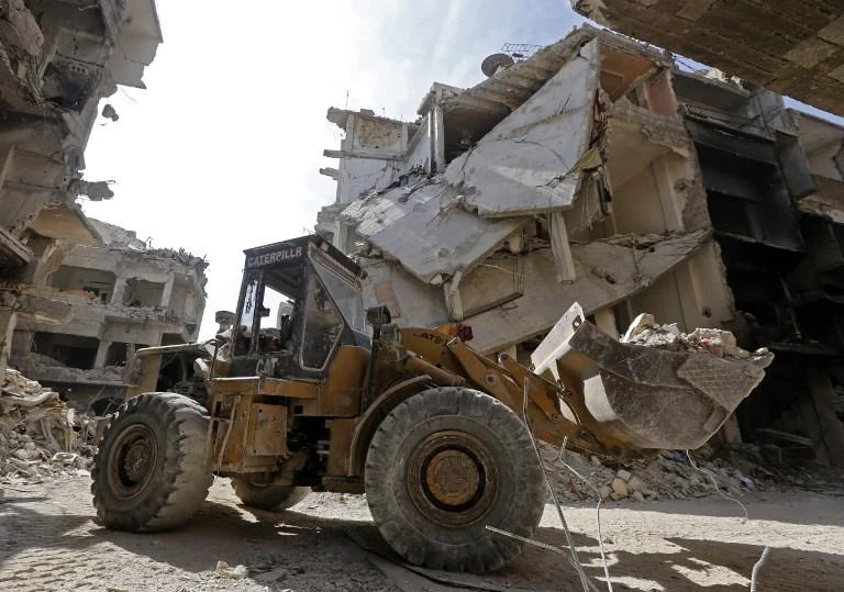 Tens of thousands have fled Yarmuk since Syria’s conflict started in 2011. (AFP)