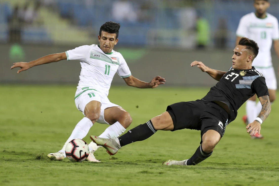 Argentina boss happy after easy win over Iraq