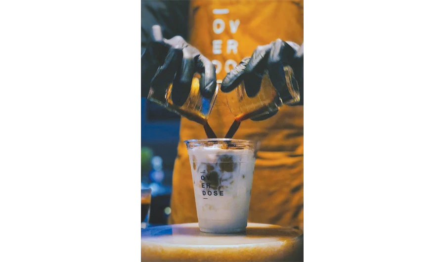 There are no desserts, for example, nor is there a huge variety of coffee; it serves four drinks only — but in a unique style.