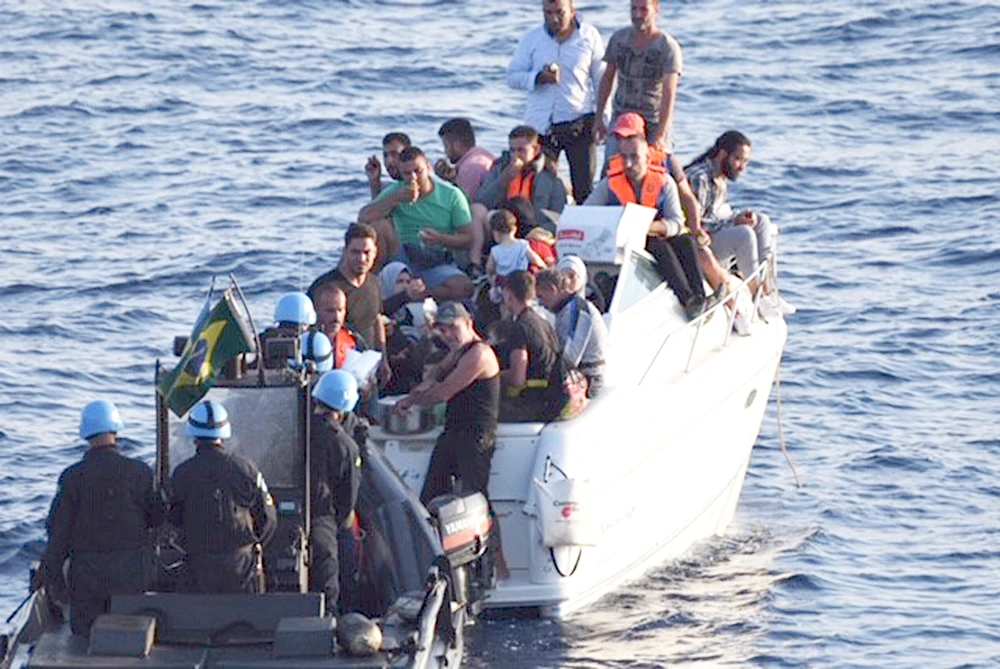 UNIFIL rescues boat carrying 32 Syrians, 1 Lebanese