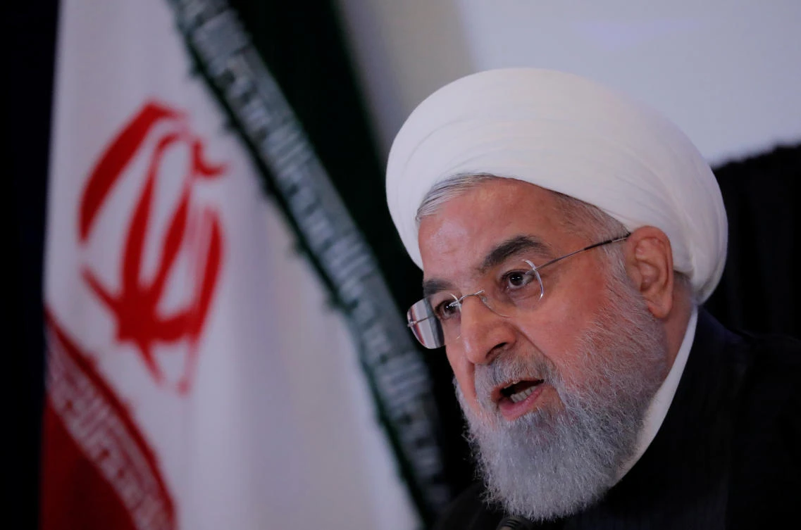 Speaking at Tehran University, Iran President Hassan Rouhani said the US is seeking regime change in the country through psychological and economic warfare. (Reuters)