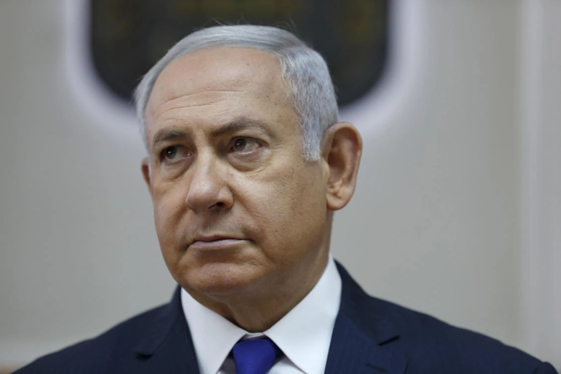Prime Minister Benjamin Netanyahu threatens Islamist group Hamas over Gaza Strip violence. (AP)
