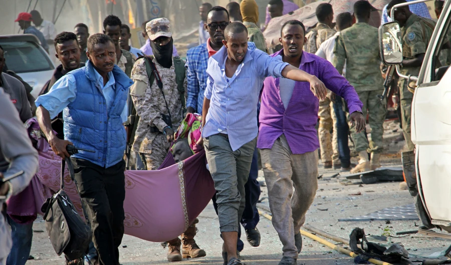 A year ago, well over 500 people died after a truck bomb exploded in the center of the Somali capital. (AP)