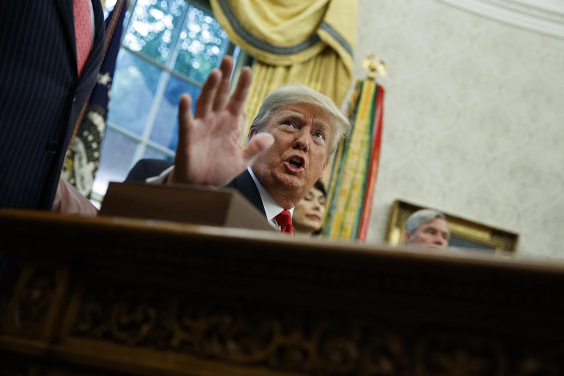 Donald Trump’s announcement marks a turnaround from his previous comments when he said climate change was a hoax. (AP/File)