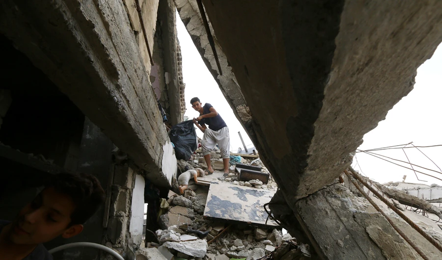Daesh overran large parts of Syria and Iraq in 2014, declaring a so-called “caliphate” there. (Reuters)