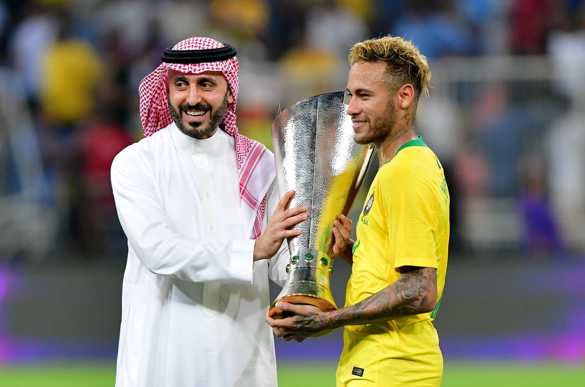 Brazil win the Superclasico Cup in Jeddah after beating Argentina. (Reuters)