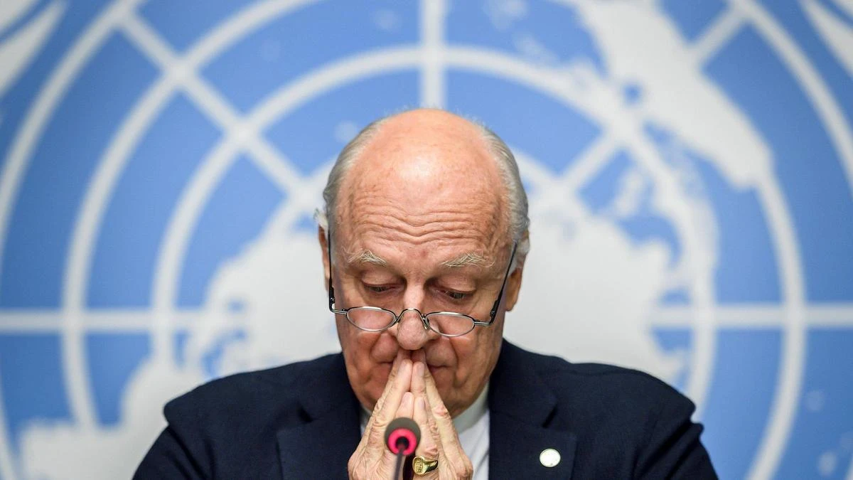 UN Syria envoy to step down next month