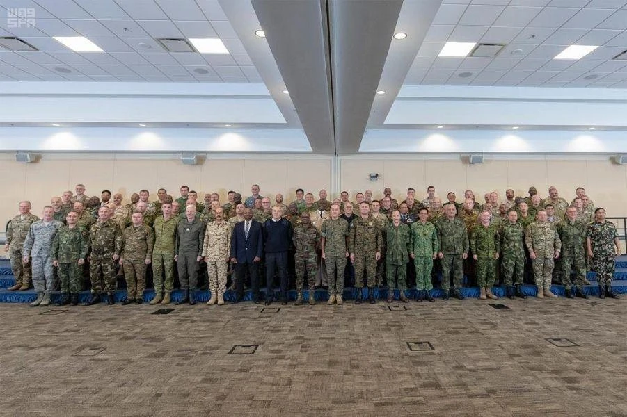 81 countries took part in the meeting held between Oct. 15-16 aimed at discussing ways to combat violent terror groups. (SPA)