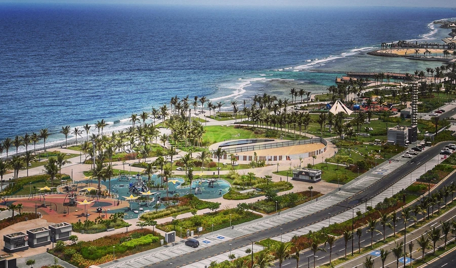 These green spaces have become a recreational resource for residents in Jeddah. (SPA)