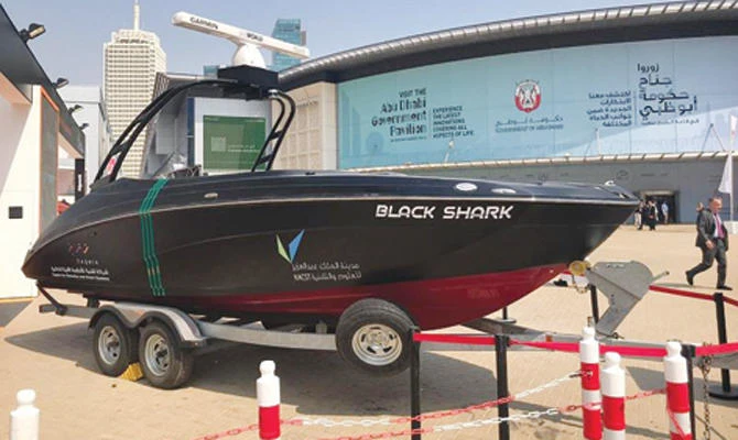 The development of the Black Shark smart boat is part of a KACST initiative to localize and transform transport technology and logistics, to help achieve the aims of Vision 2030. (SPA)