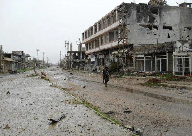 US-backed forces killed 35 militants in an offensive against Daesh’s last redoubt in eastern Syria. (File photo / AFP)