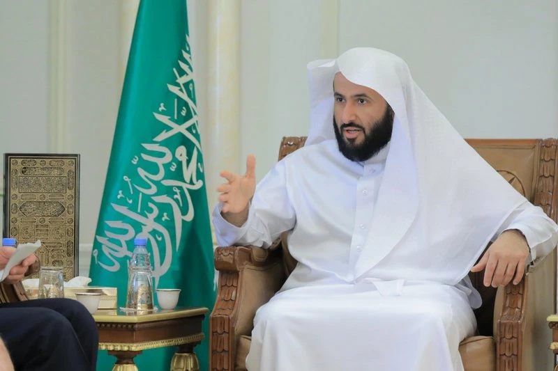 Saudi Arabia's Justice Minister Waleed Al-Samaani. (SPA)