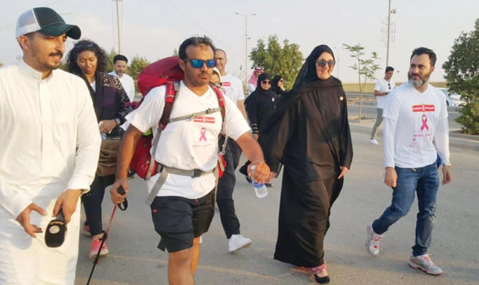 The ‘Walk for Her’ initiative aims to raise awareness about the early detection of breast cancer. (Photo/Supplied)