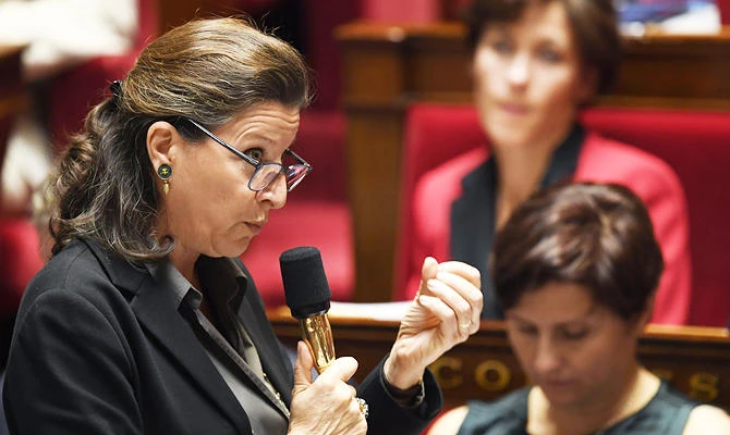 French Minister for Solidarity and Health Agnes Buzyn speaks during a session of questions to the government at the French National Assembly in Paris on October 17, 2018. (AFP)