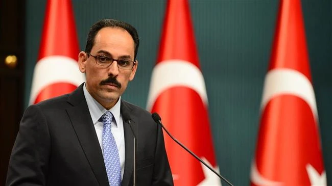 Presidential spokesman Ibrahim Kalin. (AFP)