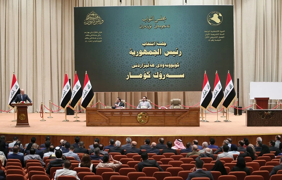 To form his government, he opened an online portal for anyone to apply to run Iraq’s 22 ministries, posts that have come to be associated with patronage and graft. (File/AFP)