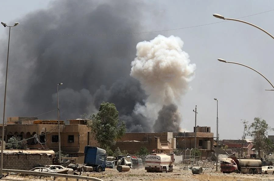 The blast was reported in the northern Iraqi town of Qayyara. (File/AFP)