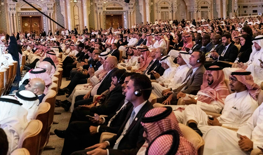 Large turnout of executives, media at FII despite pullouts