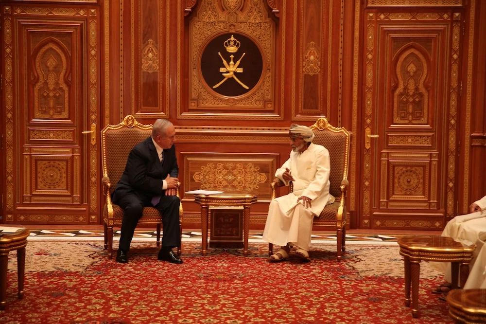 Israel’s Netanyahu pays surprise visit to Oman