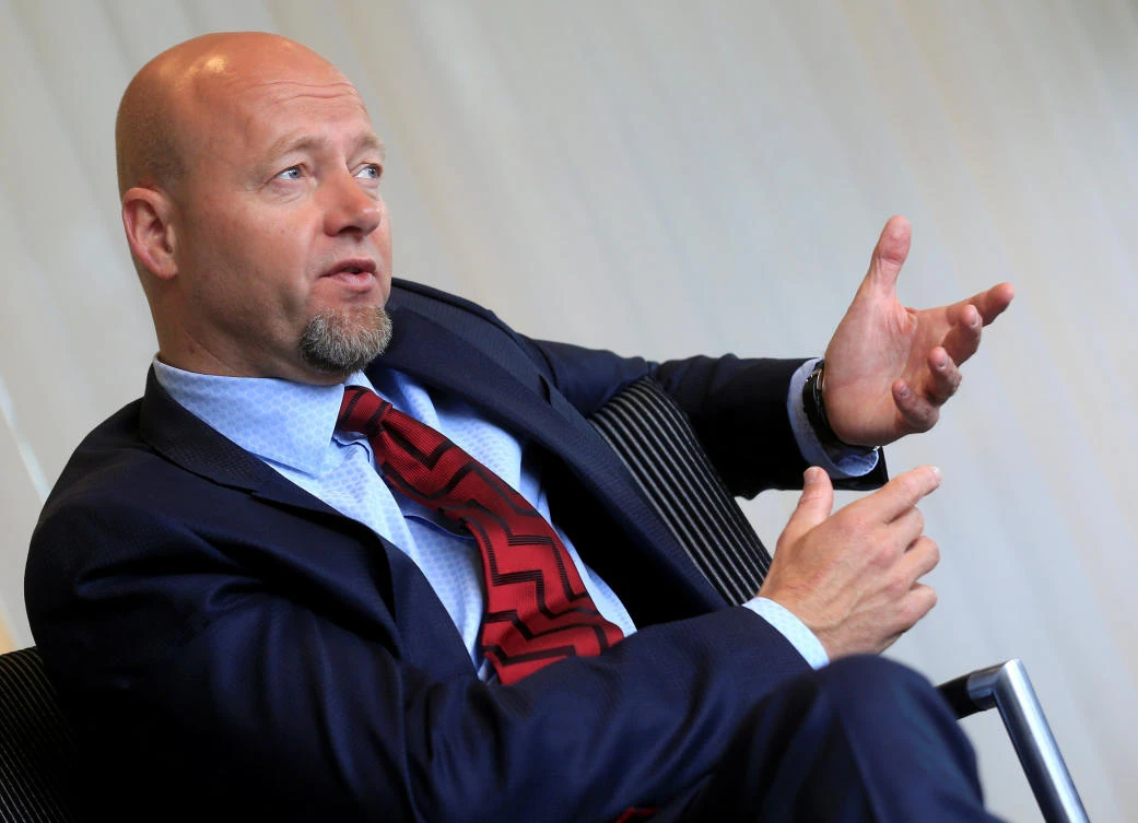 Norwegian sovereign wealth fund (SWF) CEO Yngve Slyngstad in this 2017 file photo. (Reuters/File Photo)