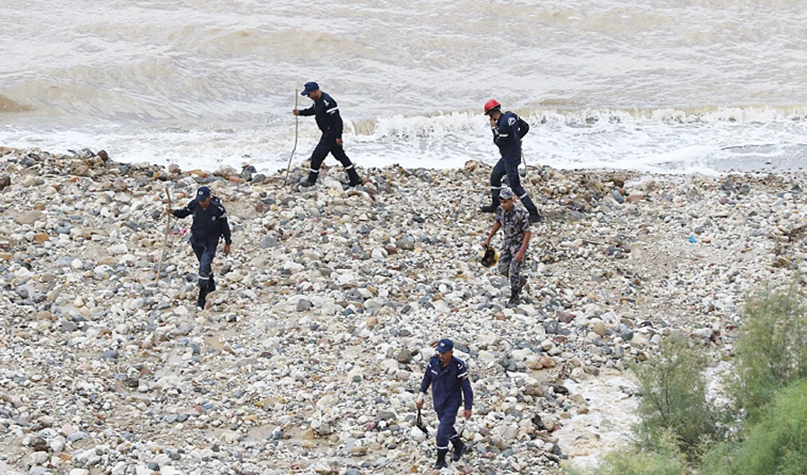 Officials said on Saturday there had been no further calls reporting people missing after Thursday’s flood, and the search for survivors and bodies had ended. (AFP)